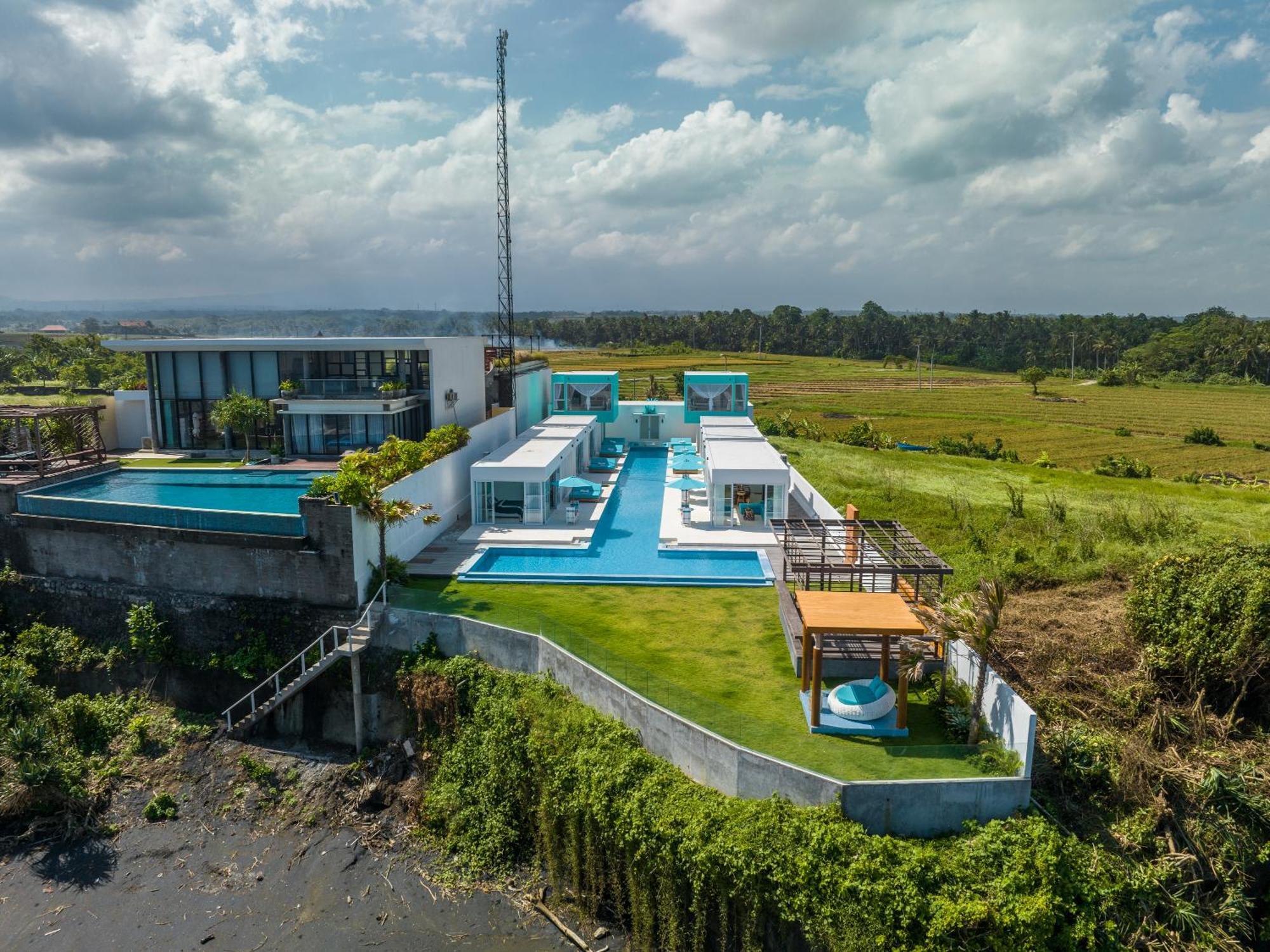 Abian Kapas Beach House Selemadeg 外观 照片